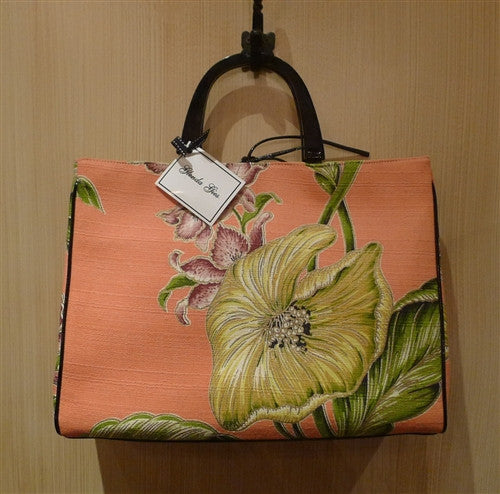 Glenda Gies "Fifi" Floral Tote Handbag