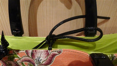 Glenda Gies "Fifi" Floral Tote Handbag