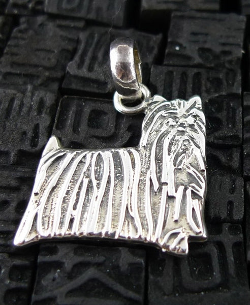 Fine Arf Sterling Silver Dog Charm -Maltese