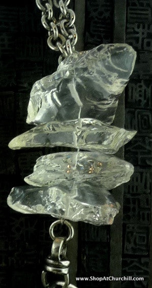 Paige Novick Kik Acrylic Stations Necklace