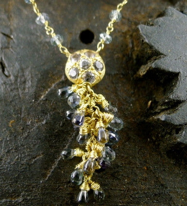 Talisman Unlimited 18K Yellow Gold and Labradorite Necklace
