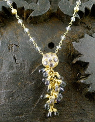 Talisman Unlimited 18K Yellow Gold and Labradorite Necklace