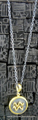 Yossi Harari Mica Chain Necklace, Oxidized Silver