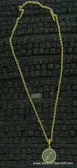 Yossi Harari Mica Chain Necklace in  24K Gold (Shown with Sagittarius Charm)