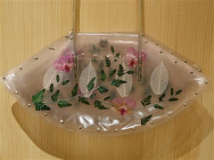 Nini Ong Clear Flower Handbag