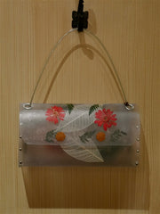 Nini Ong Clear Flower Shoulder Handbag