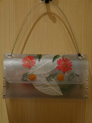 Nini Ong Clear Flower Shoulder Handbag