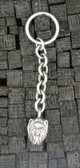 Marissa Perry Sterling Silver Yorkie or Maltese Keychain