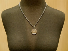 Pyrrha Fox Head Heavy Chain Necklace in Sterling Silver