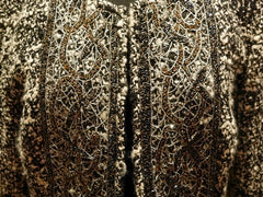 Avenue Montaigne Tweed Blazer with Crystal Embellishment