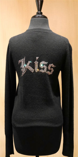 AndCake Cashmere "Kiss" Cardigan Sweater
