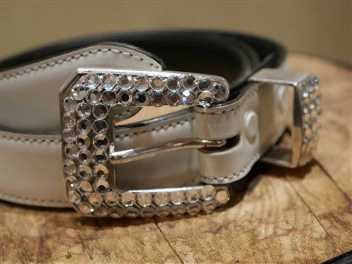 Skinny Thin Leather Belts - Cellar Leather