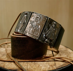 Kimme Winter Leather Tie Belt