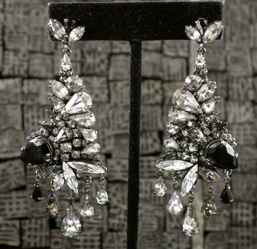 Erickson Beamon Jewel Spindle Earrings