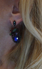 Erickson Beamon Bosa Nova Earring - Purple Custom