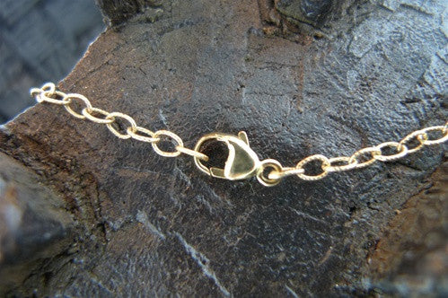 Emily & Ashley Onyx Crescent Pendant Studded with Diamonds Necklace
