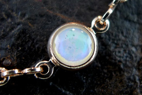 Sheila Fajl Small Opal Like Natural Stone Necklace