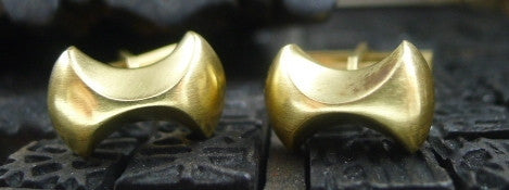 Heston 18K Yellow Gold Abstract Cufflinks
