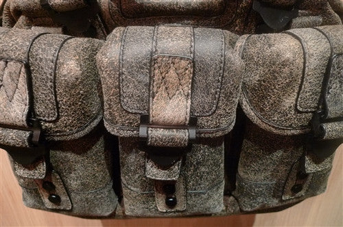 Brachfeld Parlaghy Combat Astrid Large Satchel Handbag in Historic Leather