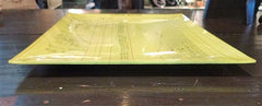 Tozai Old Cotton Ledger Glass Platter