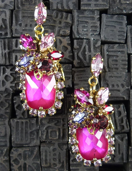 Erickson Beamon Special Pink Bosa Nova Earring