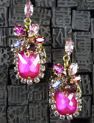 Erickson Beamon Special Pink Bosa Nova Earring