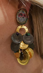 Erickson Beamon Eccentric Lady Earrings