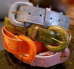 LAI Alligator Belts in Various Colors