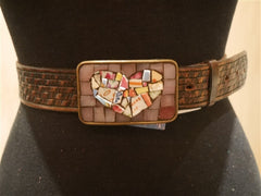 Just Reality Mosaic Brown Belt