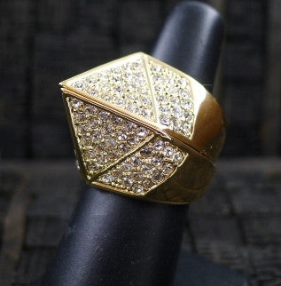 CC Skye Pave Bonnie and Clyde Ring