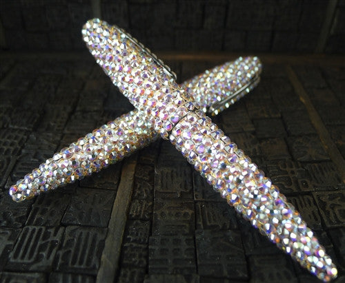 Jimmy Crystal Clear Swarovski Crystal Twist Open Pen
