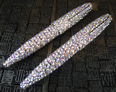 Jimmy Crystal Clear Swarovski Crystal Twist Open Pen
