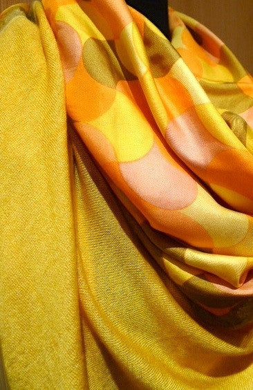 Avant Toi Silk and Cashmere Scarf - "Foulard Fantasia"