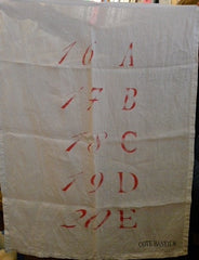 Cote Bastide Tea Towel - Alpha-Numeric