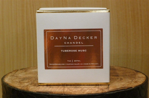 Dayna Decker Candle - "Tuberose Musc"