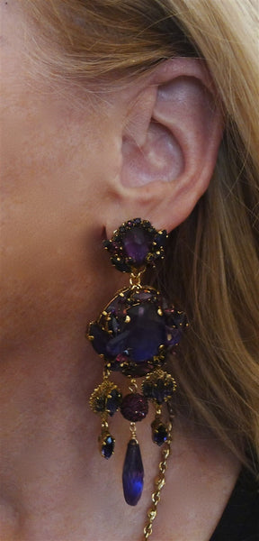 Erickson Beamon Queen's Ransom Earrings
