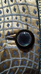 Quadrille Custom Cocktail Jacket with Blue Details
