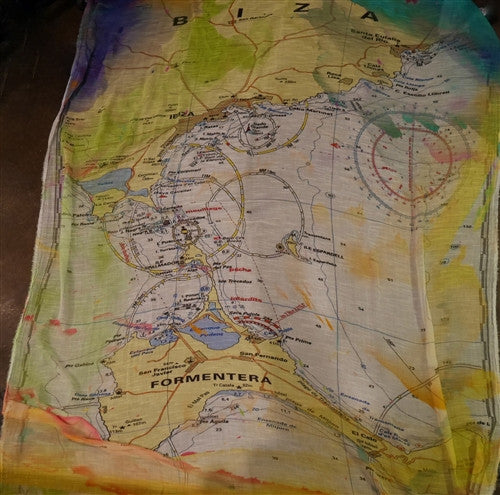 Faliero Sarti World Map Scarf