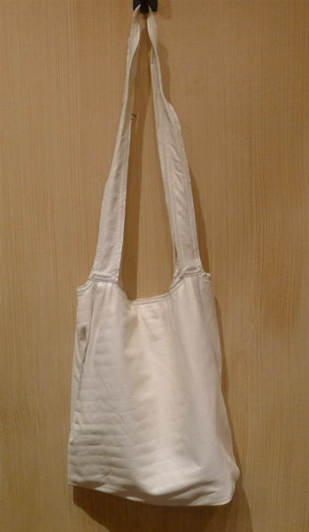 Twelfth Street Cynthia Vincent Soft Leather Studded Tote in White