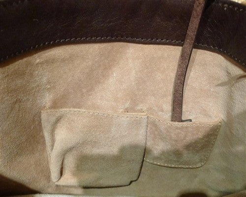 Kotur Lok Ku Straw and Leather Shoulder Bag