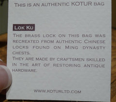 Kotur Lok Ku Straw and Leather Shoulder Bag