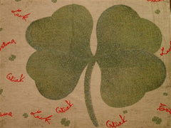 Faliero Sarti  Good "Luck" Scarf St. Patrick's Day Scarf