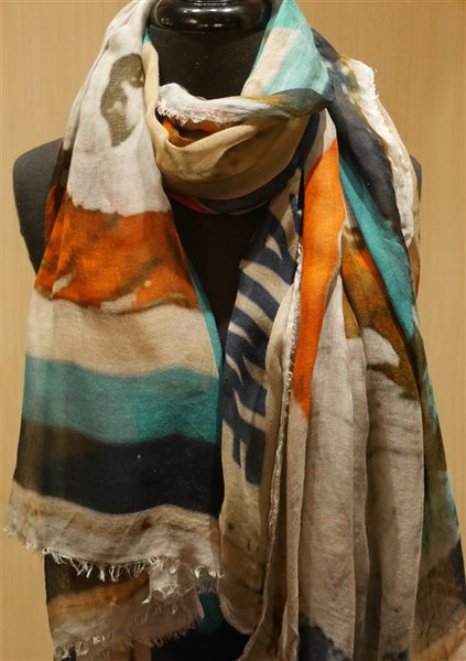 Faliero Sarti "Bollicine 3 Piece" Scarf - Gandhi