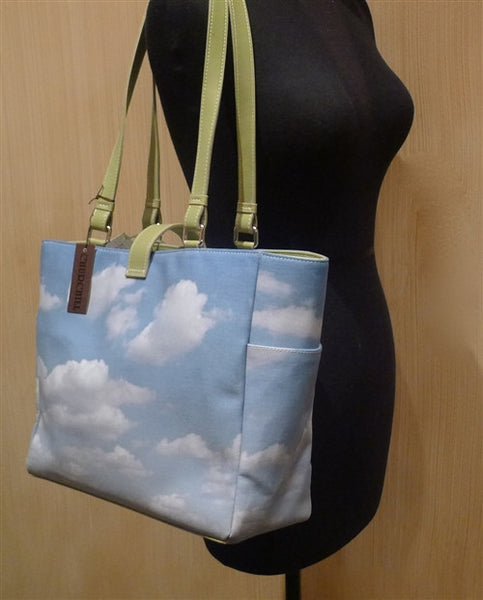Annie C. Chapman Cloud Diaperbag/Tote Handbag