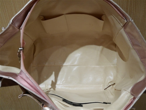 Flavio Olivera Pink Pockets Tote Handbag