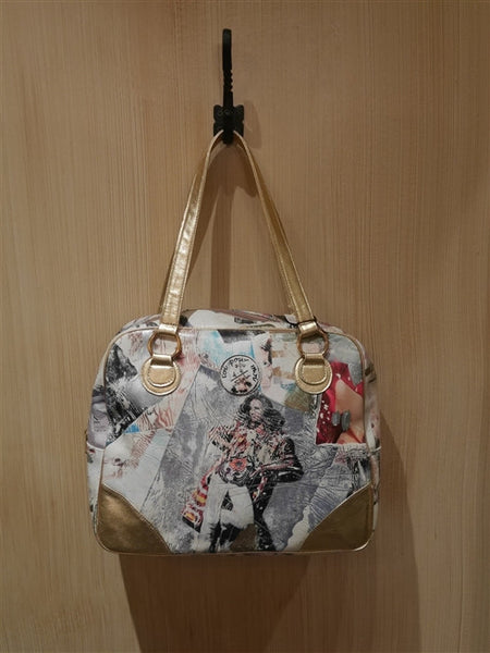 Toi Pour Moi Gold Model Bowling Handbag