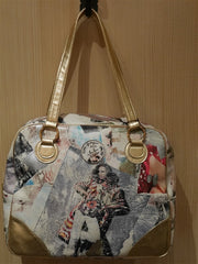 Toi Pour Moi Gold Model Bowling Handbag