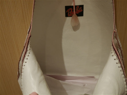 Buba White with Pink Embroidered Handbag