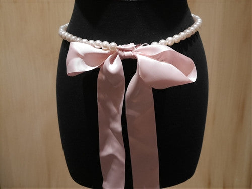 My Flat in London  Pink Pearl Belt / Necklace
