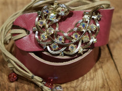 Rachel Abroms Jewel Vintage Clasp Belt